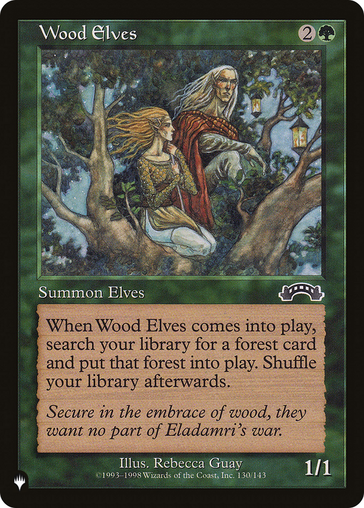 Wood Elves [The List] | Local Legends