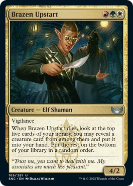 Brazen Upstart | Local Legends