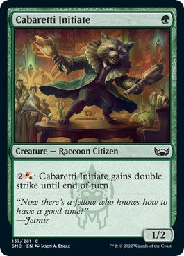 Cabaretti Initiate | Local Legends