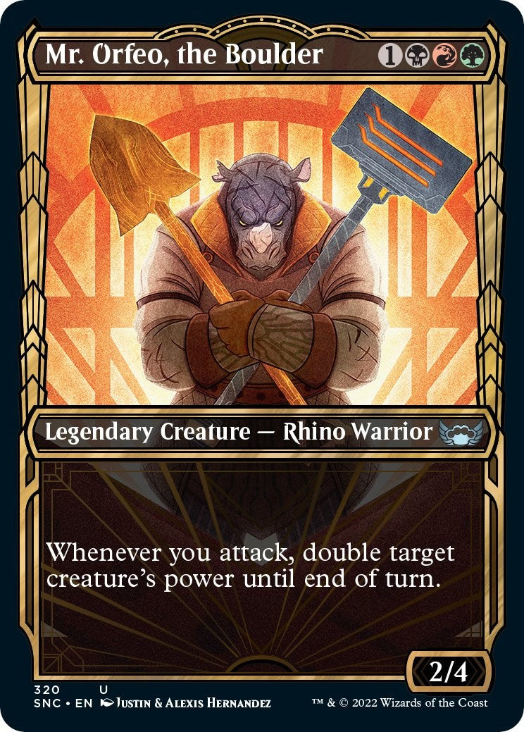 Mr. Orfeo, the Boulder (Showcase) | Local Legends