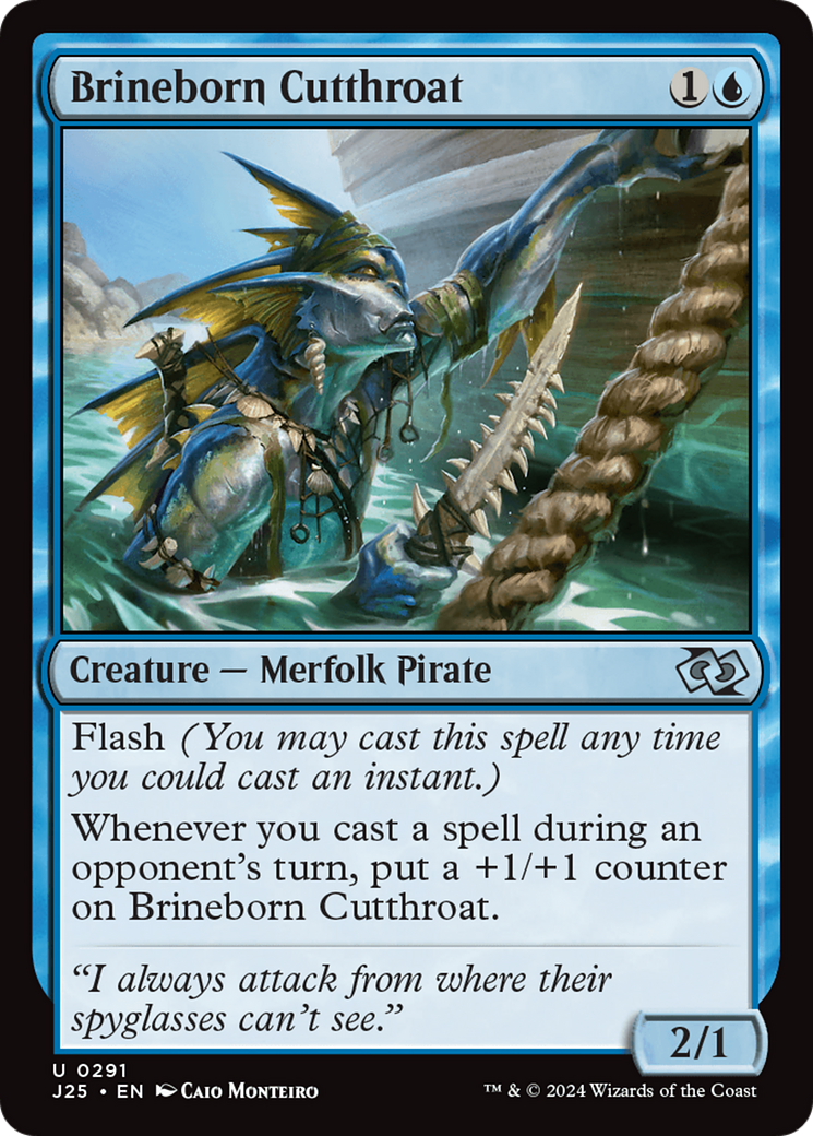 Brineborn Cutthroat [Foundations Jumpstart] | Local Legends