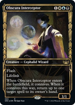 Obscura Interceptor (Gilded Foil) | Local Legends