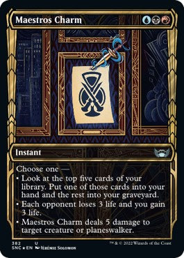 Maestros Charm (Gilded Foil) | Local Legends