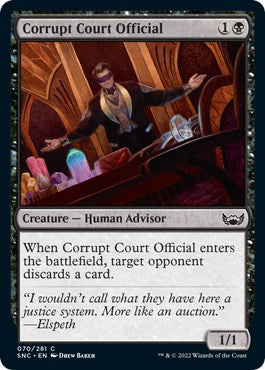 Corrupt Court Official | Local Legends
