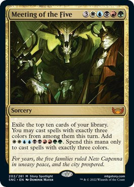 Meeting of the Five | Local Legends