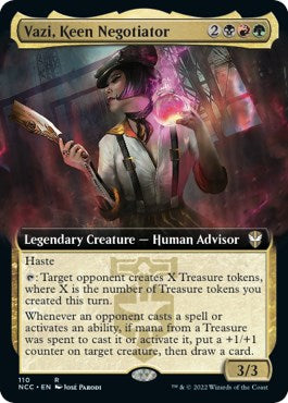 Vazi, Keen Negotiator (Extended Art) | Local Legends