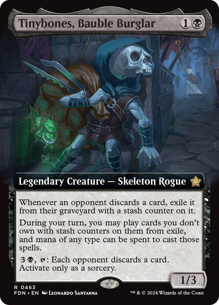 Tinybones, Bauble Burglar (Extended Art) [Foundations] | Local Legends
