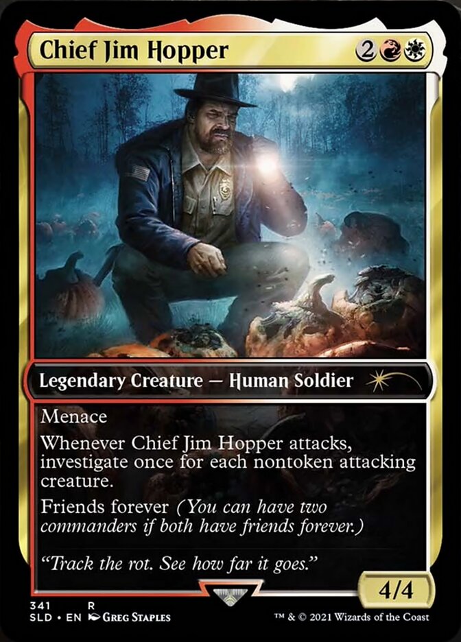 Chief Jim Hopper [Secret Lair Drop Series] | Golgari Games