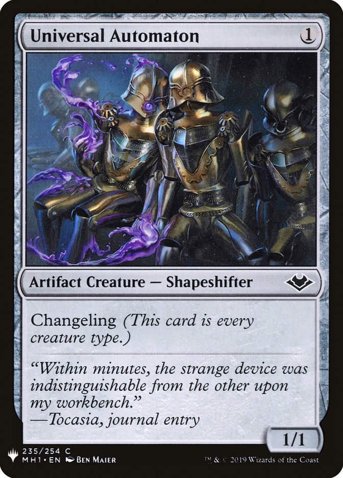 Universal Automaton [Mystery Booster] | Local Legends