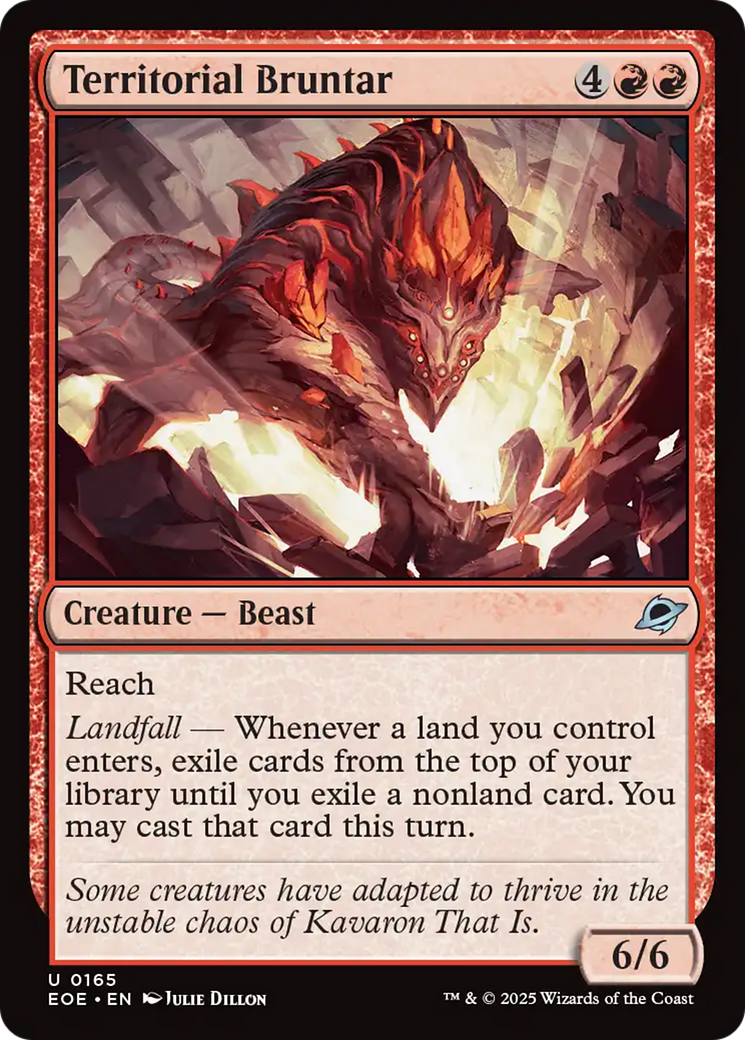 Territorial Bruntar [Edge of Eternities] | Local Legends