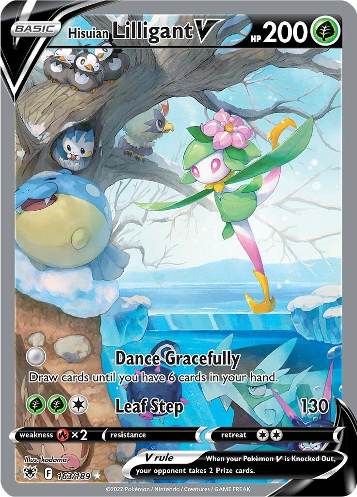 Hisuian Lilligant V (Alternate Full Art) | Local Legends