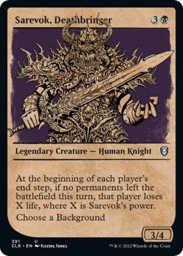 Sarevok, Deathbringer (Showcase) | Local Legends