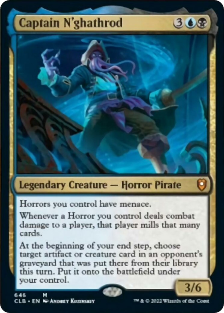 Captain N'ghathrod | Local Legends