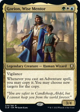 Gorion, Wise Mentor | Local Legends