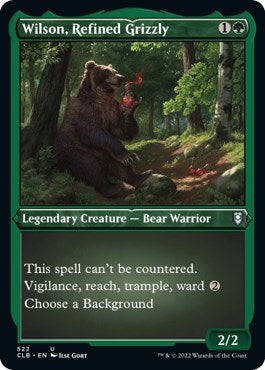 Wilson, Refined Grizzly (Foil Etched) | Local Legends