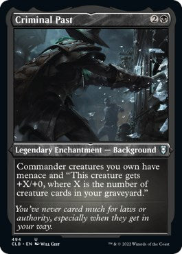 Criminal Past (Foil Etched) | Local Legends