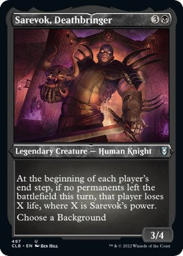 Sarevok, Deathbringer (Foil Etched) | Local Legends