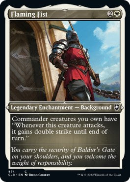 Flaming Fist (Foil Etched) | Local Legends