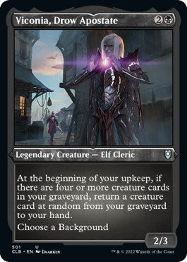 Viconia, Drow Apostate (Foil Etched) | Local Legends