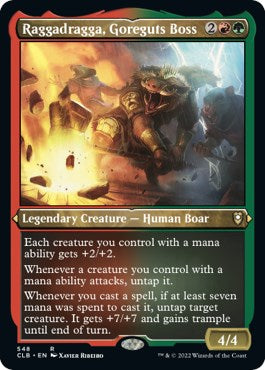 Raggadragga, Goreguts Boss (Foil Etched) | Local Legends