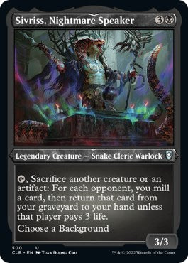 Sivriss, Nightmare Speaker (Foil Etched) | Local Legends
