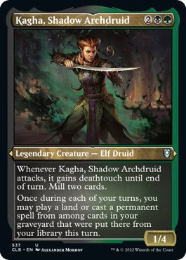 Kagha, Shadow Archdruid (Foil Etched) | Local Legends