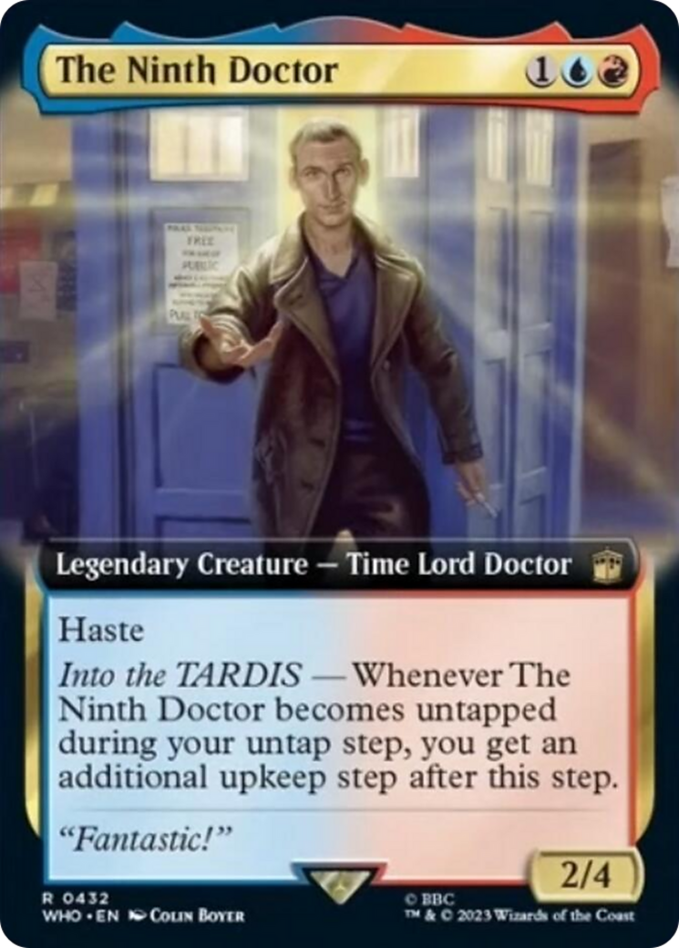 The Ninth Doctor (Extended Art) [Doctor Who] | Golgari Games