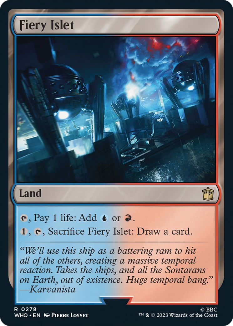Fiery Islet [Doctor Who] | Local Legends