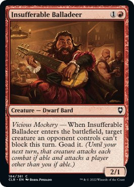 Insufferable Balladeer | Local Legends