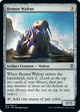 Bronze Walrus | Local Legends