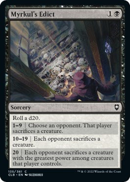 Myrkul's Edict | Local Legends