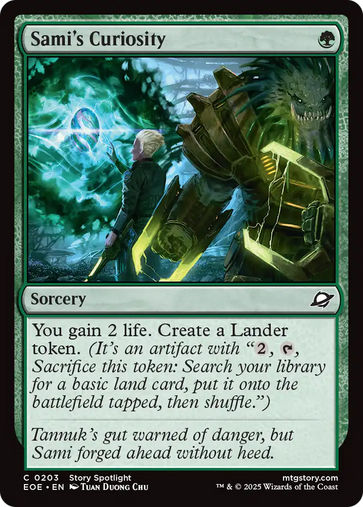 Sami's Curiosity [Edge of Eternities] | Local Legends