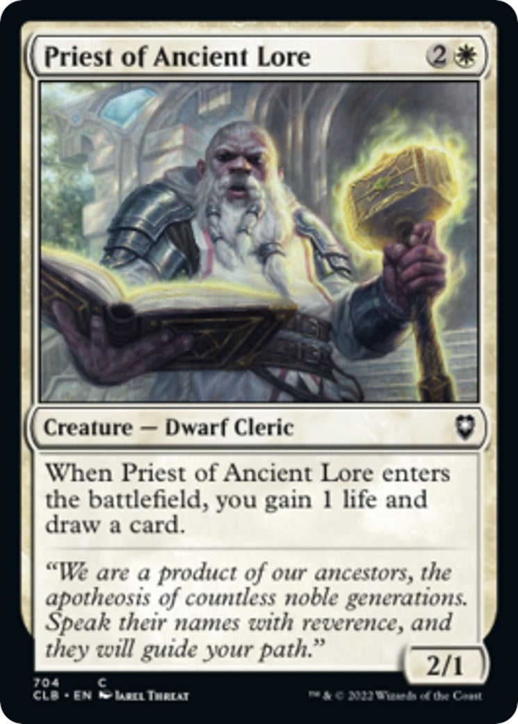 Priest of Ancient Lore | Local Legends