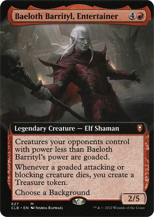 Baeloth Barrityl, Entertainer (Extended Art) | Local Legends