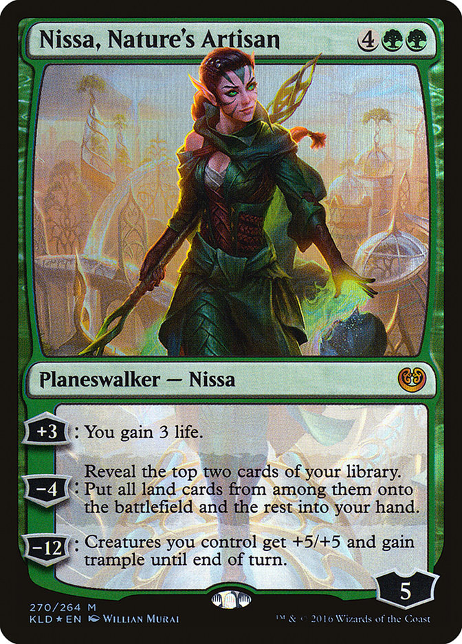 Nissa, Nature's Artisan [Kaladesh] | Local Legends