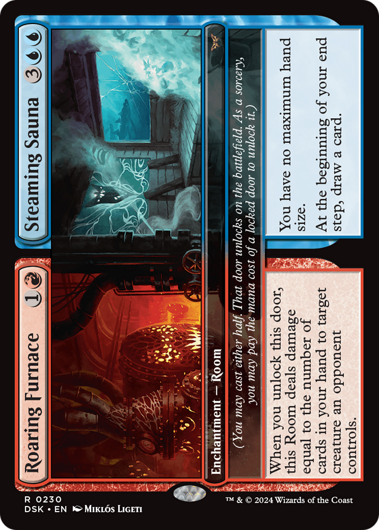 Roaring Furnace // Steaming Sauna [Duskmourn: House of Horror] | Local Legends