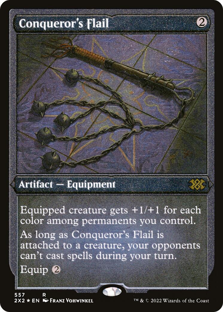 Conqueror's Flail (Foil Etched) | Local Legends