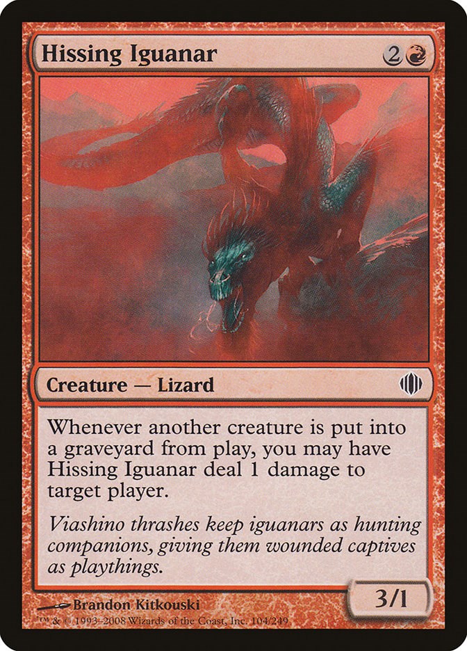 Hissing Iguanar | Local Legends