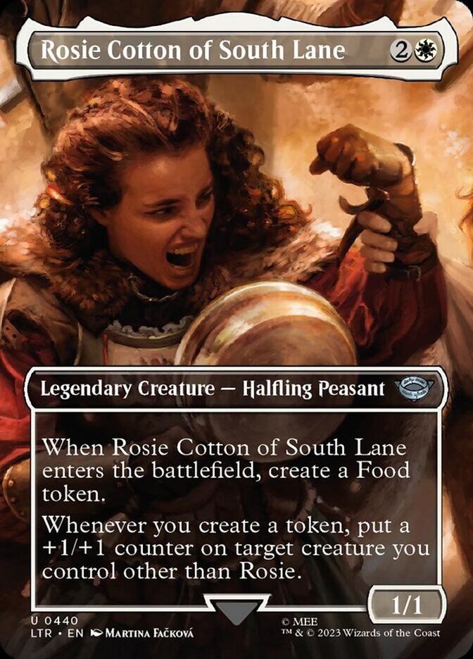 Rosie Cotton of South Lane (Borderless Alternate Art) [The Lord of the Rings: Tales of Middle-Earth] | Golgari Games