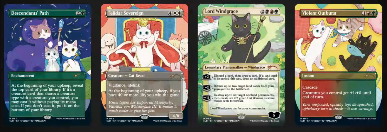 Secret Lair: Drop Series - LOOK AT THE KITTIES (Foil Edition) | Local Legends