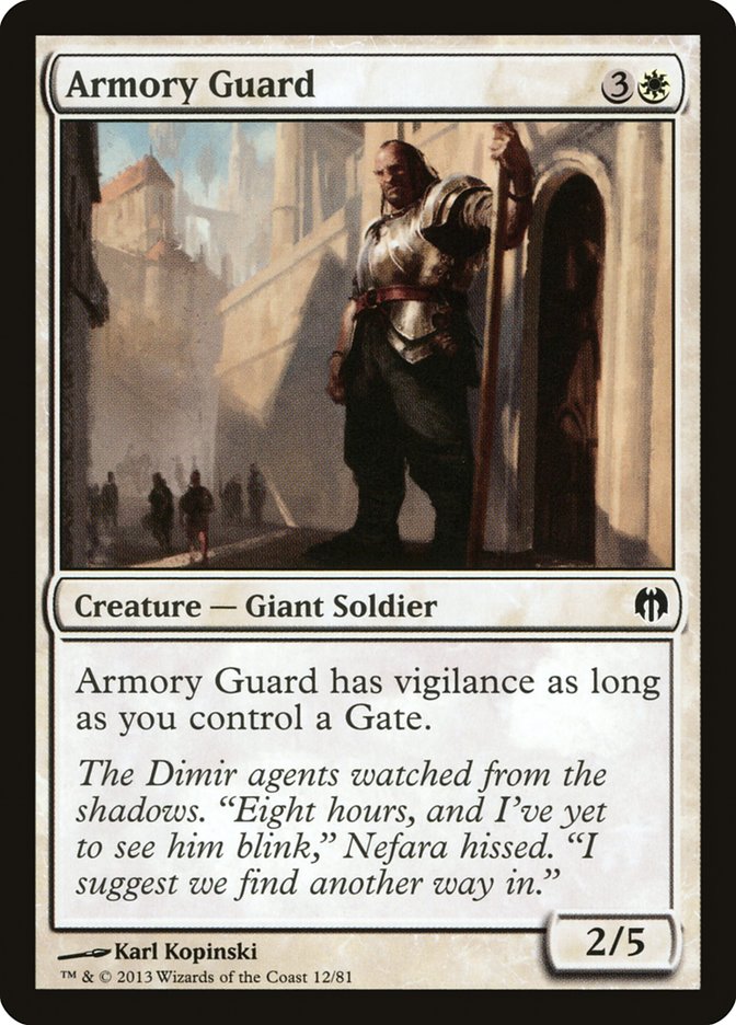 Armory Guard [Duel Decks: Heroes vs. Monsters] | Local Legends