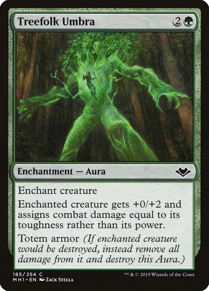 Treefolk Umbra [Modern Horizons] | Local Legends