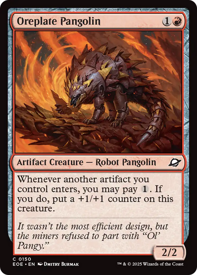 Oreplate Pangolin [Edge of Eternities] | Local Legends