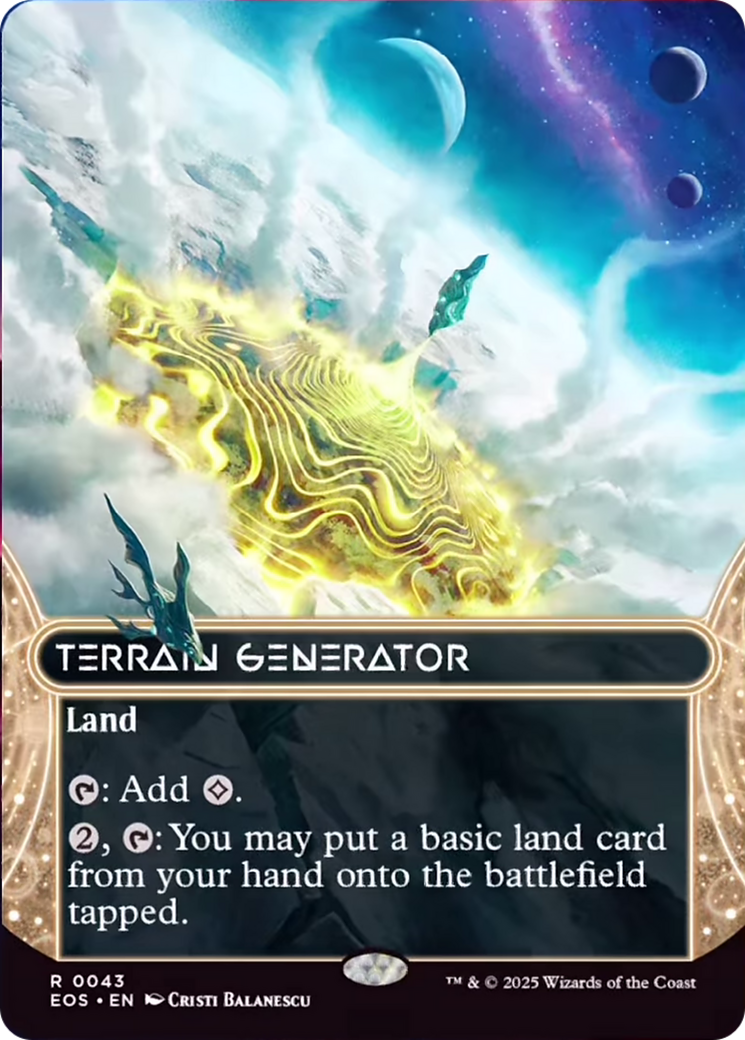 Terrain Generator (0043) (Borderless) [Edge of Eternities: Stellar Sights] | Local Legends