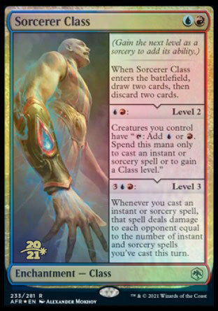 Sorcerer Class [Dungeons & Dragons: Adventures in the Forgotten Realms Prerelease Promos] | Local Legends