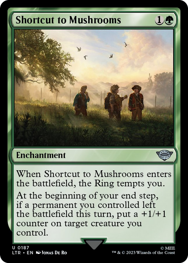 Shortcut to Mushrooms [The Lord of the Rings: Tales of Middle-Earth] | Local Legends