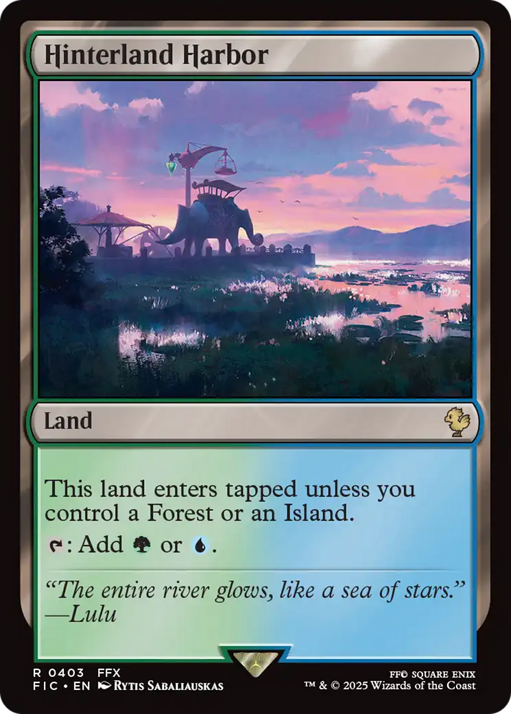 Hinterland Harbor [FINAL FANTASY Commander] | Local Legends