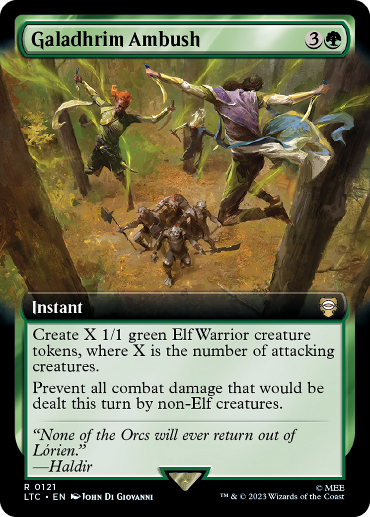 Galadhrim Ambush (Extended Art) [The Lord of the Rings: Tales of Middle-Earth Commander] | Local Legends