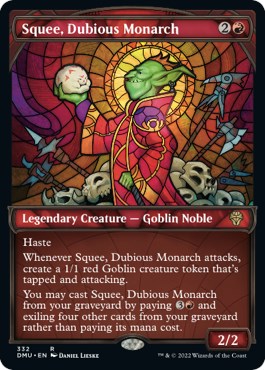 Squee, Dubious Monarch (Textured Foil) | Local Legends