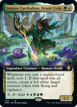 Jenson Carthalion, Druid Exile (Extended Art) | Local Legends